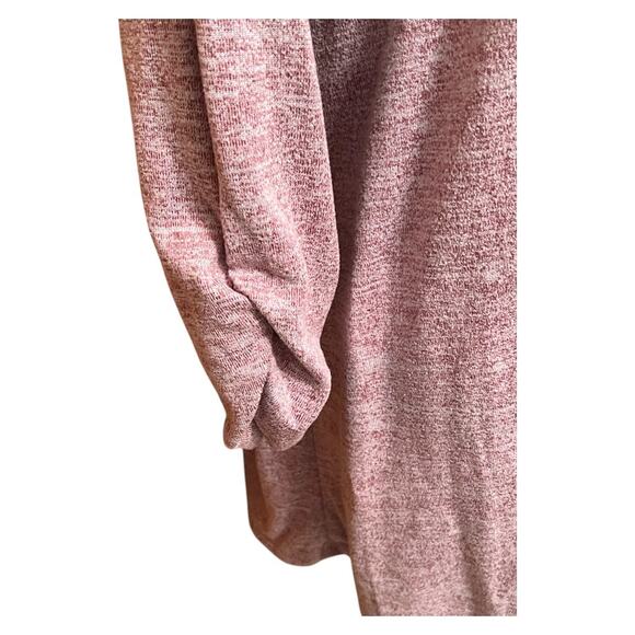 Bobeau Open Front 3/4 Sleeve Mauve Sweater Size 2X - Picture 4 of 8